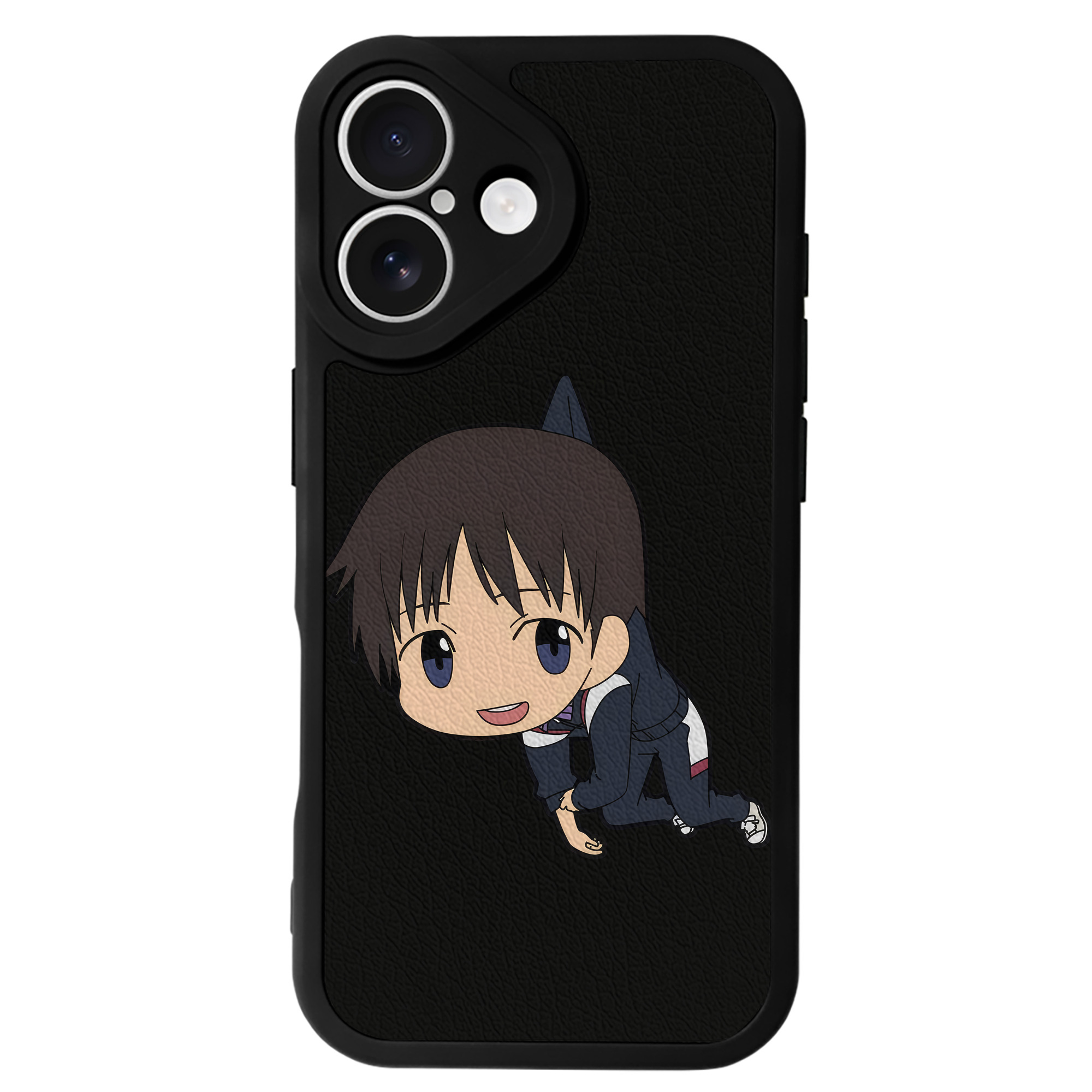 （画像用） EVA 新世紀エヴァンゲリオン 【iPhone 16シリーズ対応】シリコンスマホケース（レザー調） 材質：シリコン